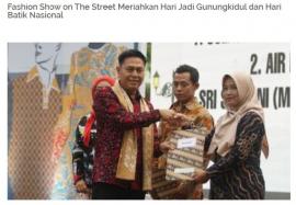 Fashion Show on The Street Meriahkan Hari Jadi Gunungkidul dan Hari Batik Nasional